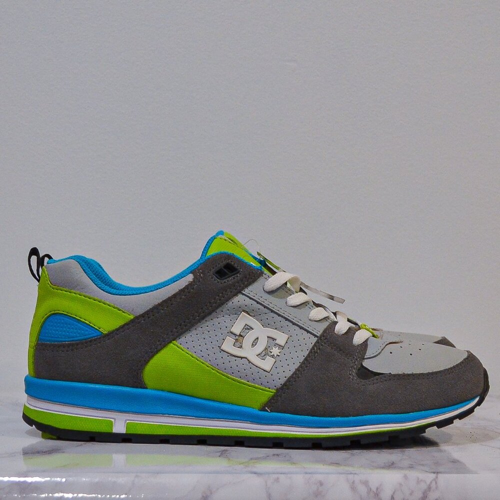 DC | GREEN/BLUE/GRAY SKATE SHOES